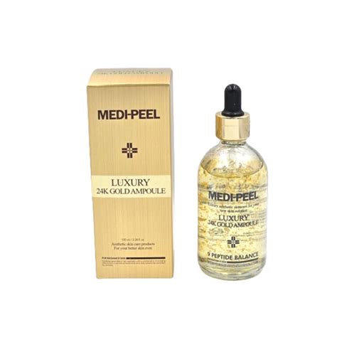 Medi Peel Luxury 24k Gold Ampoule 100ml Shopee Malaysia