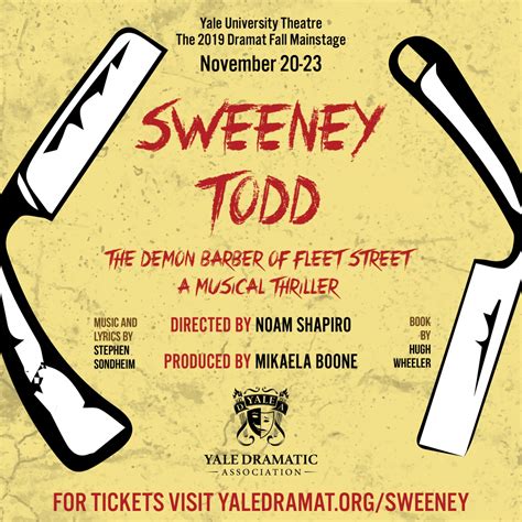 Sweeney Todd Yale Dramatic Association