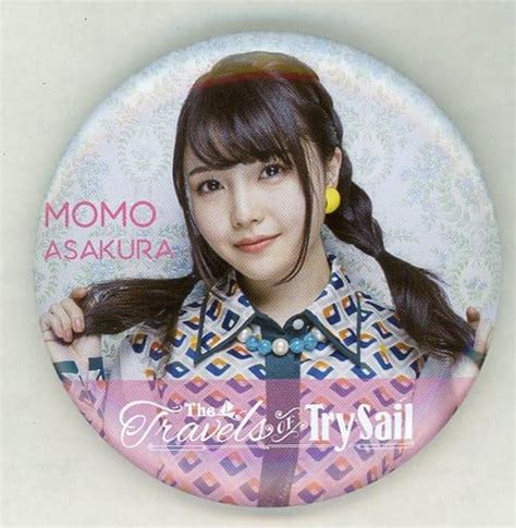 Momo Asakura Bust Up Metal Badge 「 Lawson Presents Trysail Second Live Tour The Travels Of