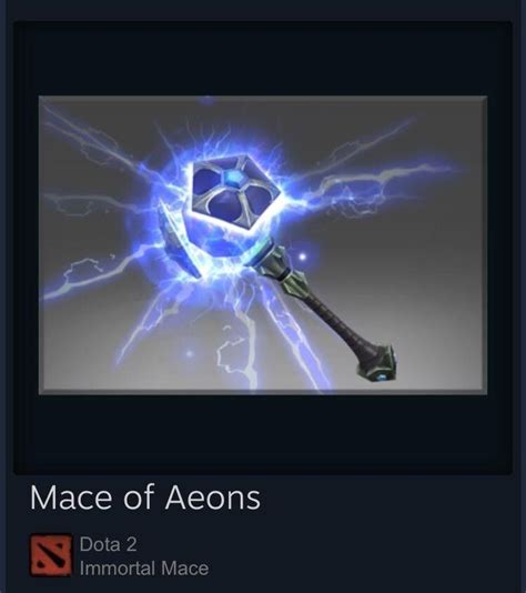 Dota Mace Of Aeons Video Gaming Gaming Accessories In Game