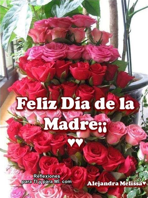 Buenos Deseos Para Ti Y Para MÍ Feliz DÍa De La Madre Ramo De