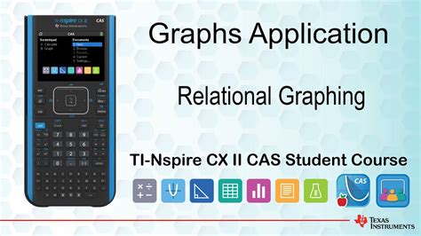 Relational Graphing Ti Nspire Cx Ii Cas Getting Started Series