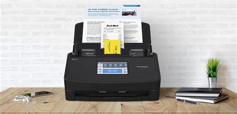 Scansnap Ix Black Fast Desktop Scanner Scansnap Eu