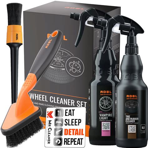 Adbl Wheel Cleaner Set Zestaw Do Mycia Opon I Felg Adb Za