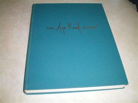 Ayn Rand Letter Volumes 1 4 1971 1976 Rand Ayn Amazon Books