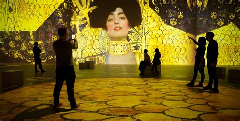 Klimt Experience Wien Marx Halle Zeigt Multimedia Spektakel