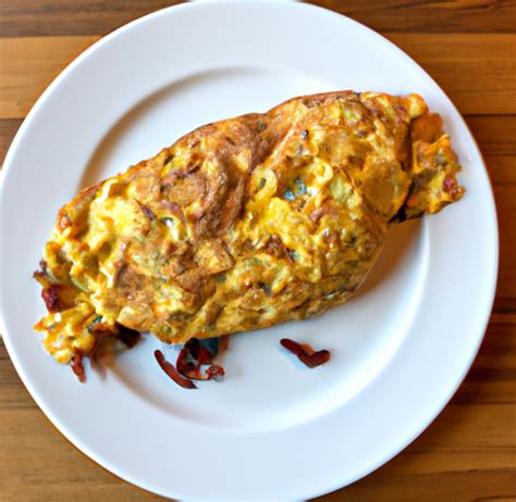 Chorizo Artichoke Cheddar Omelette Recipe Omelette Recipes