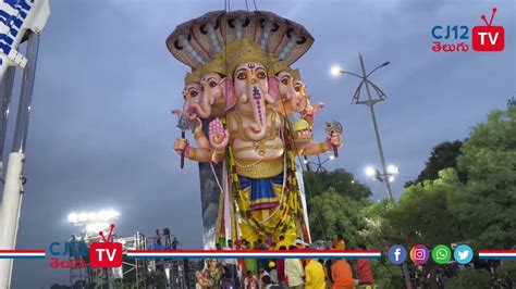 Khairatabad Ganesh Shobha Yatra Youtube