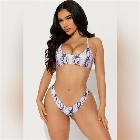 Fashion Nova Swim Fashionnova Piece Matching Bikini Set Swimsuit