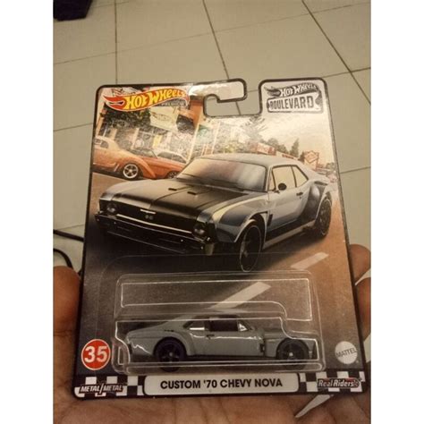 Hot Wheels CUSTOM 70 CHEVY NOVA BOULEVARD Shopee Malaysia