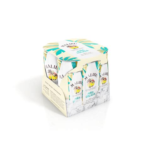 Malibu & Piña Colada Four Pack – Town & Country Supermarket Liquors