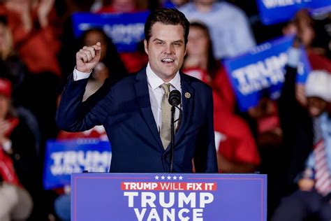 Trump Nomina Matt Gaetz Ministro Della Giustizia Notizie Ansa It