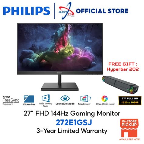 Philips E Gsj Monitor Va Fhd Ms Hz Amd Freesync Hd