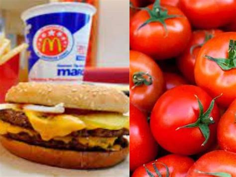 Tomato Price Hike Affect On Mcdonalds Company Removed It From The Menu