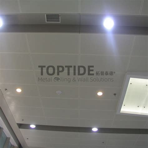 Sound Absorbing Aluminium Steel Decorative False Ceiling Acoustic