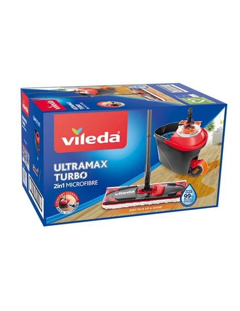 Zestaw Mop Obrotowy Z Wiadrem Ultramax Turbo Vileda