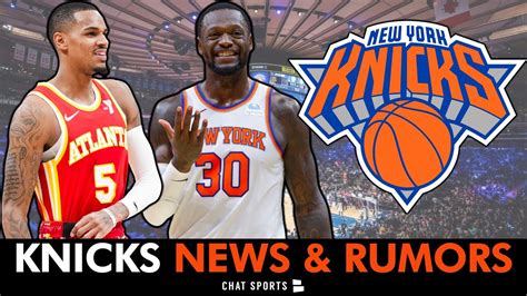 Major Knicks Trade Rumors Ft Julius Randle And Dejounte Murray Youtube