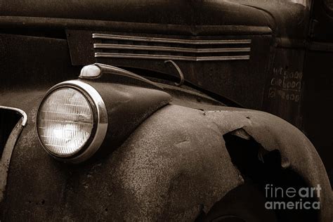 Rusty Old Farm Truck 1335 Photograph by Edward Fielding