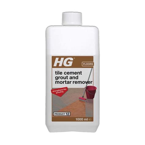 Hg Cement Mortar And Efflorescence Remover 1l Removes Stubborn Cement