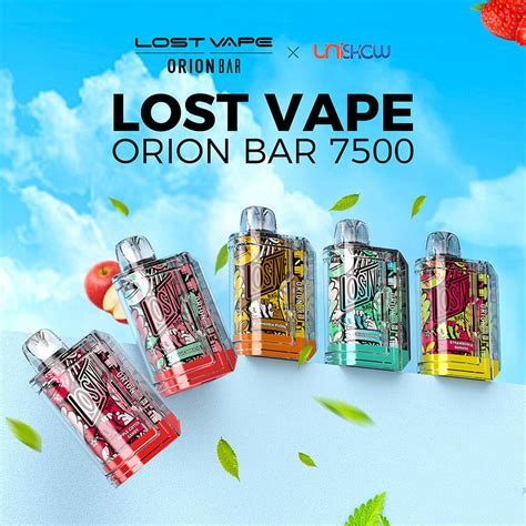 Lost Vape Orion Bar Exotic Edition Disposable Vape 7500 Puffs Vape Puffer