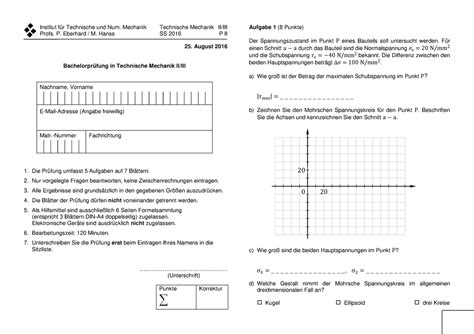 Tm23 16 Institut für Technische und Num Mechanik Technische Mechanik