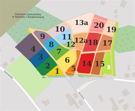 GROBONET PRO WCAG EMapa Cmentarza Cmentarze Komunalne W Rybniku