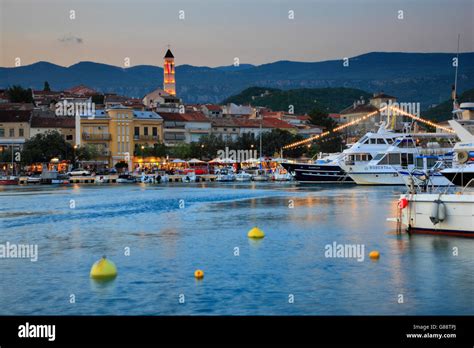 Crikvenica town in Croatia Stock Photo - Alamy