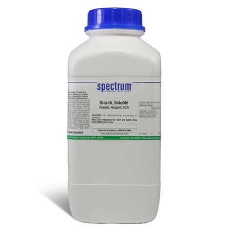 Starch Soluble Powder Reagent Acs Spectrum Chemical Fisher