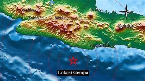 Gempa Terkini Di Jawa Barat Mengguncang Tasikmalaya Selasa Malam Cek