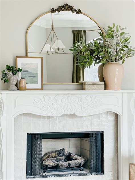 Tulca Mirror Curated On Ltk Above Fireplace Ideas Mirror Over