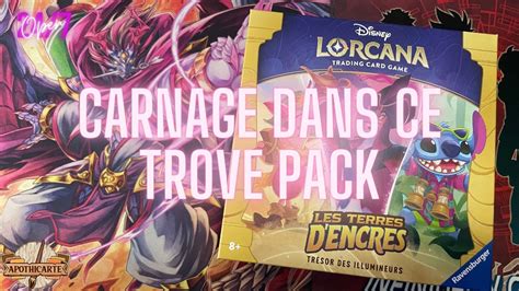 Carnage Dans Ce Trove Terres D Encres Lorcana Set Youtube