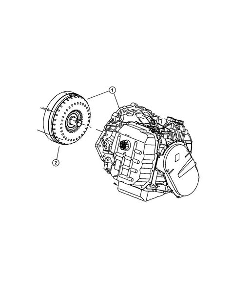 Dodge Avenger Transmission Kit With Torque Converter Remanufactured R8037280ae Mopar Parts