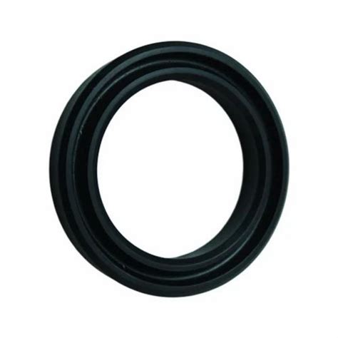 Rubber Black Hydraulic Oil Seals For Automobile Industry Size Inch