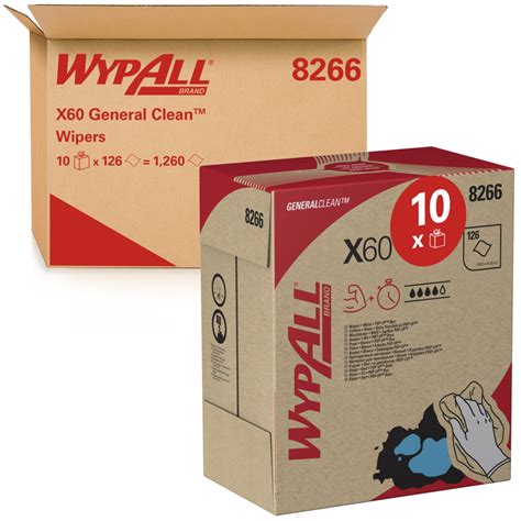 Wypall X General Clean Cloths Cleaning Cloths Pop Up