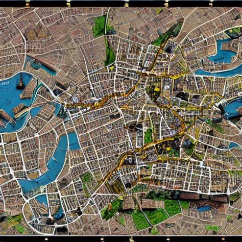 Map Of Lviv For Tabletop Rpg Stable Diffusion Openart