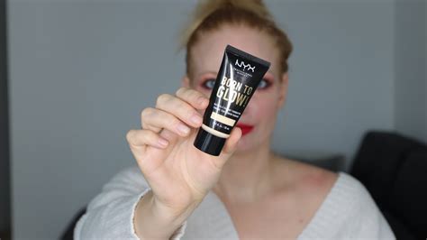 Nyx Born To Glow Foundation Review Deutsch Youtube