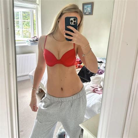 Red Push Up Bikini Never Worn Only Tried Depop