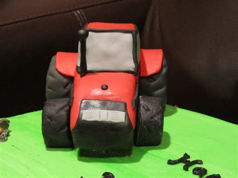 Red Tractor Cake