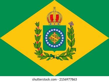 Flag Empire Brazil Stock Vector (Royalty Free) 2156977863 | Shutterstock