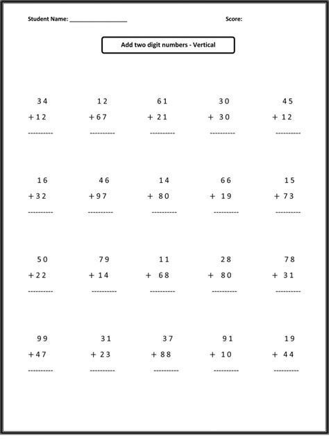 Math Sheets for Grade 1 to Print | Activity Shelter