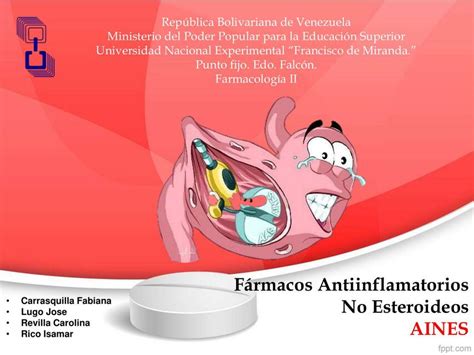 AINES lva1 app Fármacos antiinflamatorios no esteroideos JAHYRO