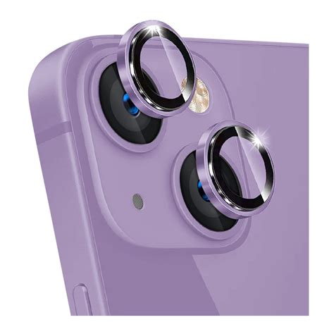 Buy Heiger Crystal Camera Lens iPhone 14/14 Plus Purple Now!