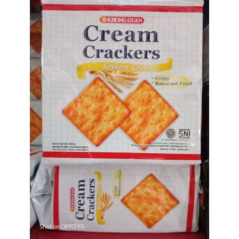 Jual Khong Guan Cream Crakers Gr Shopee Indonesia