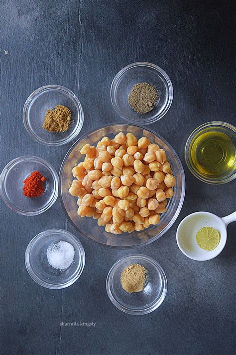 Roasted Chickpeas Air Fryer - Cook with Sharmila