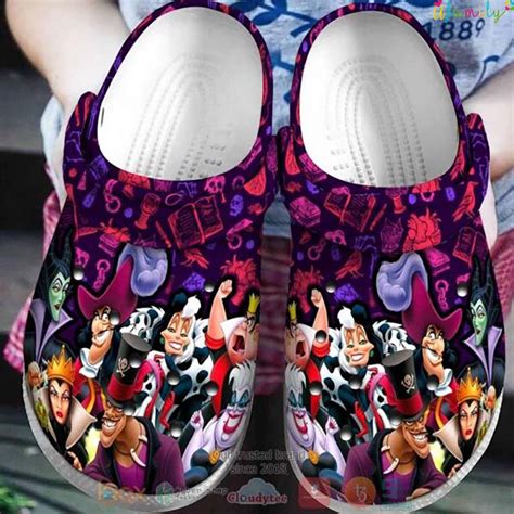 Disney Villains Purple Crocs Halloween Discover Comfort And Style