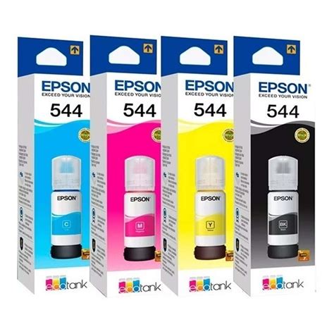 Kit De 4 Tintas Epson 544 65ml TECNIT