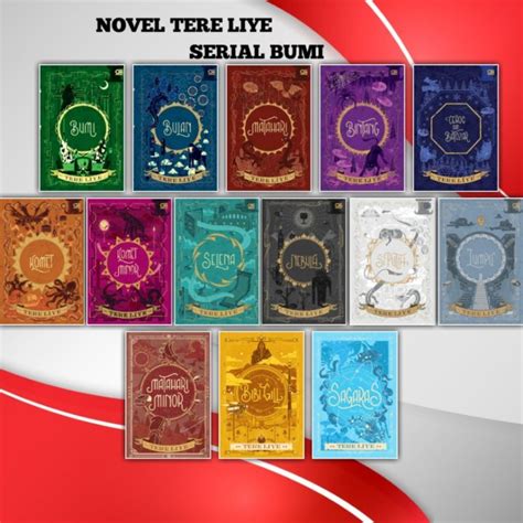 Buku Novel Tere Liye Series Bumi Paket Serial Terbaru TereLiye Bumi