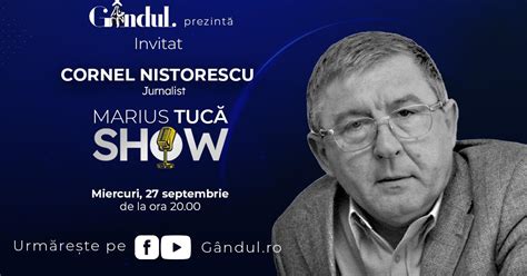 Marius Tuc Show Ncepe Miercuri Septembrie De La Ora Live