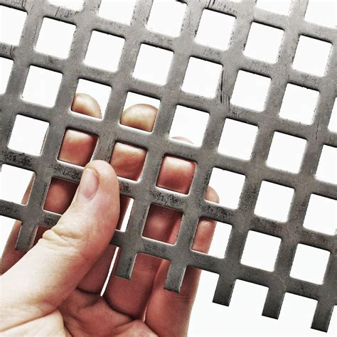 Aluminum Square Hole Perforated Sheet At Rs Sq Ft Mild Steel