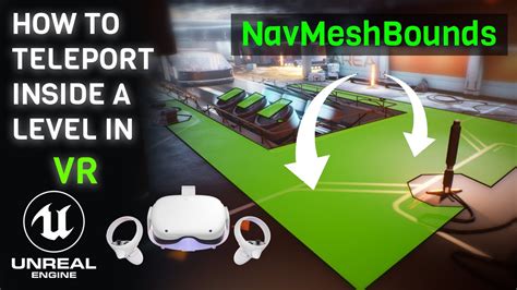 How To Activate Teleportation For VR In Unreal Engine 5 Navmesh